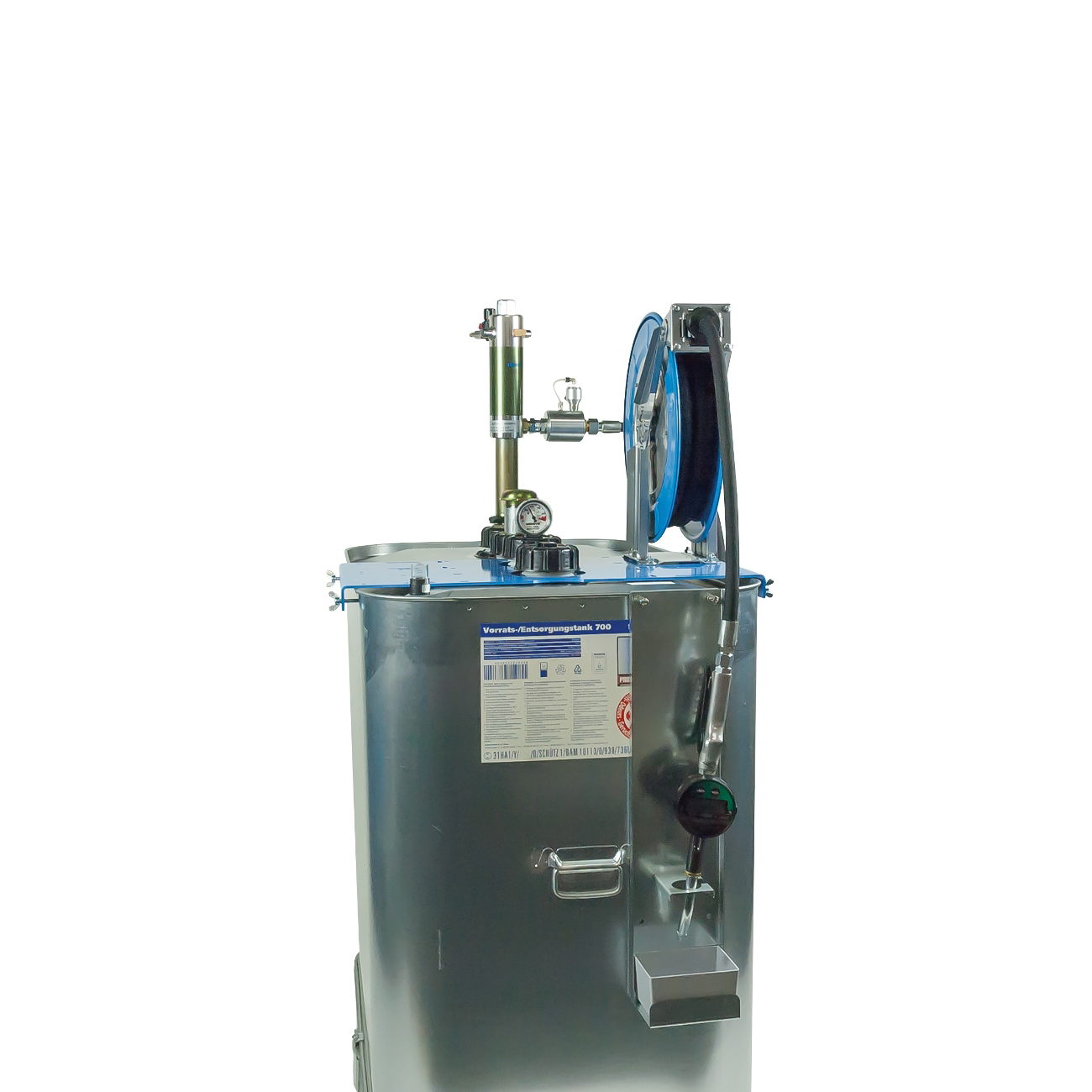 Стационарный дозатор масла Rapid TOEAS 1000 P/E, пневматический насос 22181